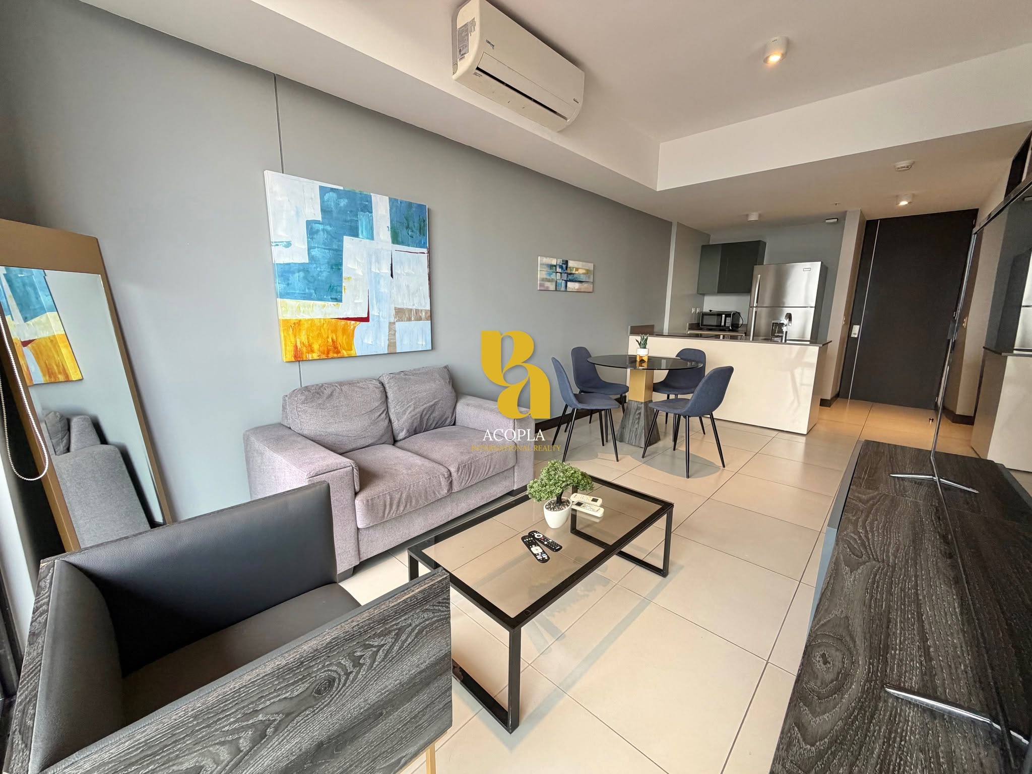 Apartamento amueblado de 1 habitación en alquiler en Rohrmoser